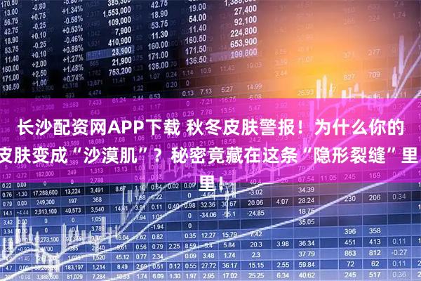 长沙配资网APP下载 秋冬皮肤警报！为什么你的皮肤变成“沙漠肌”？秘密竟藏在这条“隐形裂缝”里！